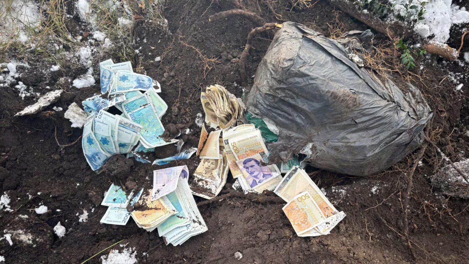 Bilde er Politiets eget fra funndag.